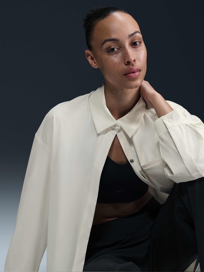 Nike 24.7 Perfectstretch Women's Dri-Fit Oversized Long-Sleeve Top Sz Large Nwt